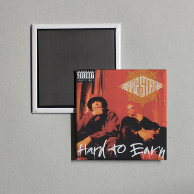 #ad Gang Starr Hard To Earn Album Cover Locker Fridge Magnet $6.98