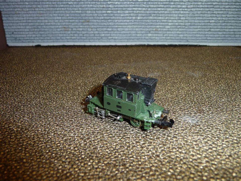 Trix N 12017 Dampflok Glaskasten BR 98 grün - Bild 4 von 4