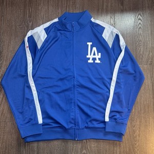 Veste Capuche Los Angeles Dodgers – Majestic Taille 2XL – Bleu – Fermeture éclair