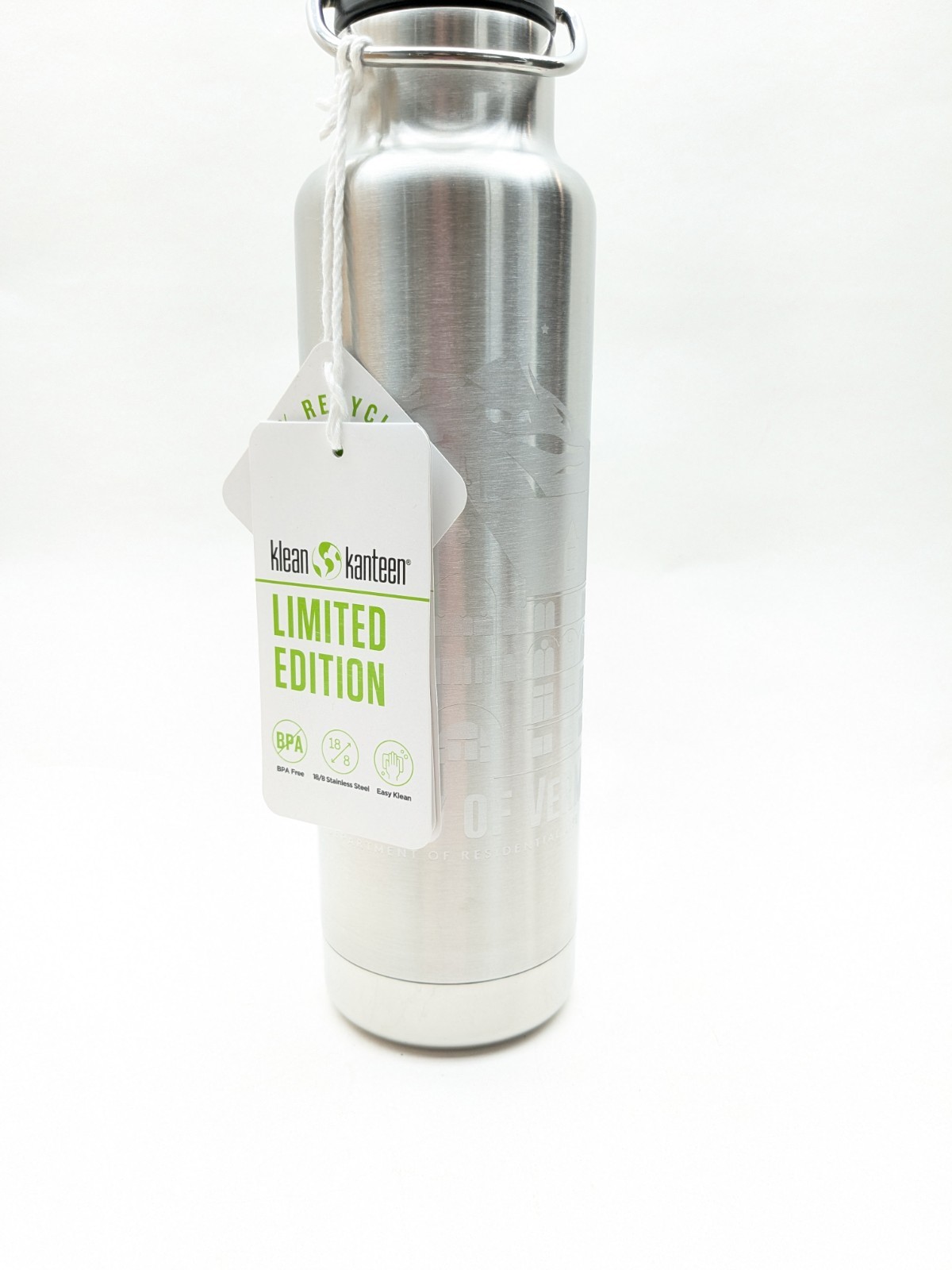 Klean Kanteen Insulated Classic 20oz (w/Loop Cap) Brushed StainlessLimited...