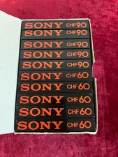 MC leeren kassetten Sony CHF 60-90  Tape cass...