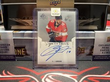 2025-26 UD SP Authentic Sign Of The Times A.J Greer