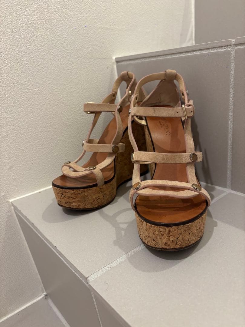 Jimmy Choo Nerissa Sandal Wedge 38