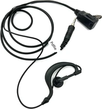 1pin 3.5mm S/P 4C Thread Two Way Radio Accessories Earpiece with PTT Mic... 