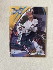 2002-03 BAP Signature Series Autograph GOLD Martin Biron Buffalo Sabres NM