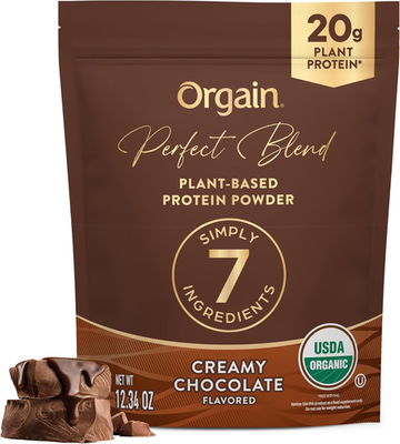 #ad Organic Vegan Perfect Blend Protein Powder 20G Clean Plant Protein 7 Ingredien $28.94