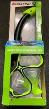Dolfino Adult Latex Free Swim Mask and Snorkel Set *NEW*