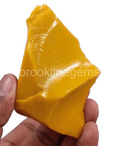 Piedra preciosa suelta áspera sin cortar de ópalo amarillo natural de 467,5 quilates de 467,5 quilates 5ARW - Imagen 5 de 8