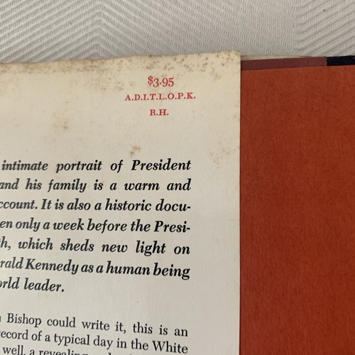 A Day In The Life Of President Kennedy (1964 Hardcover) First Edition - Picture 5 of 8