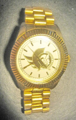 Ottawa Senators Stainless Steel Quartz Analog Game Time Watch No Box Works Fine