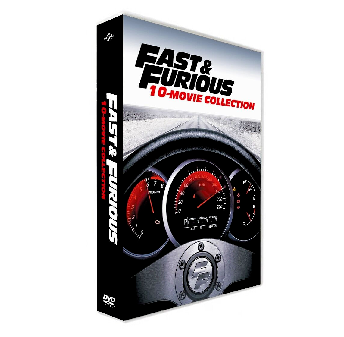 Fast and Furious 10-Movies Films 1-10 Collection DVD Box Set Region
