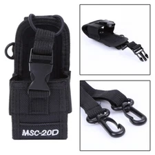 MSC-20D Nylon Pouch Case Bag For MOTORALA KENWOOD Baofeng UV-5R TYT Yaesu Radios