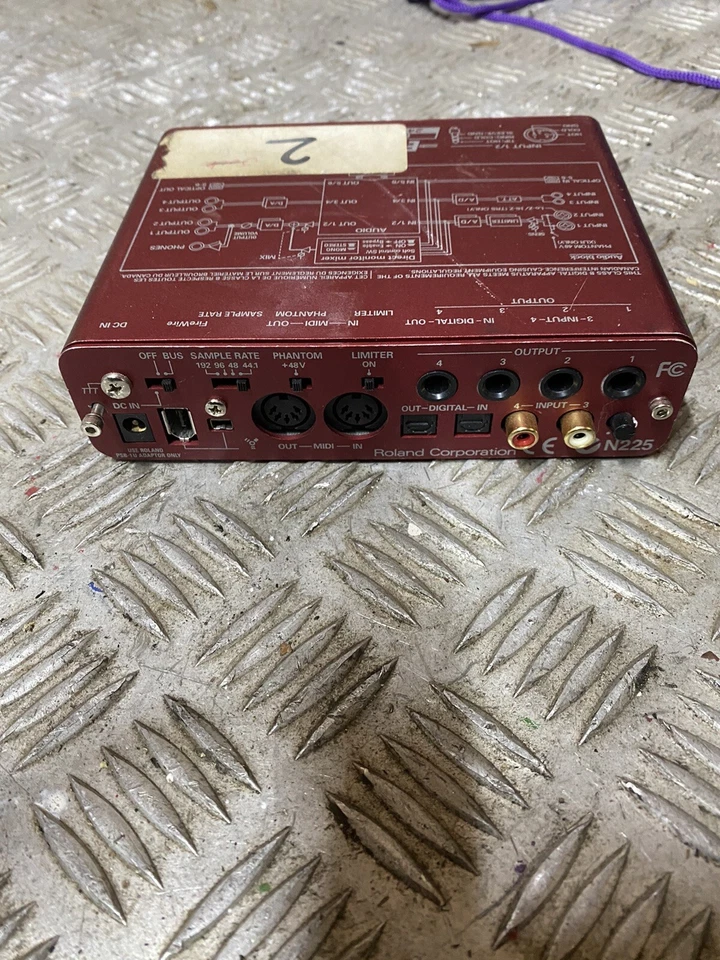 Roland Edirol FA-66 Fire Wire USB Audio Capture Interface X 3 Units - Image 3 of 4