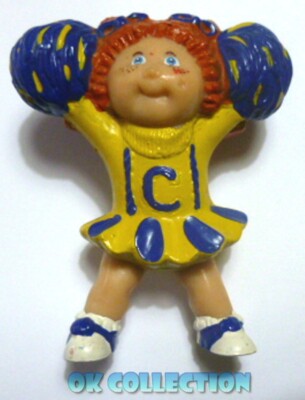 CABBAGE PATCH KIDS Figur PVC 6 cm - CHEERLEADER FOOTBALL (Hong Kong 84) 37
