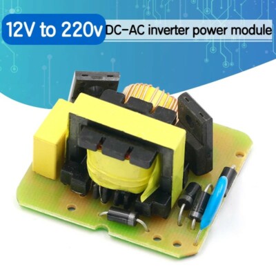 Inverter DC-AC 40W 12V To 220V - Modulo Step-Up Trasformatore