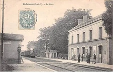 37 - ST PATERNE - SAN52709 - La gare - Train