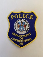 New Jersey Department Of Corrections Patch