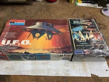 Lot of UFO/Flying Saucer Models...