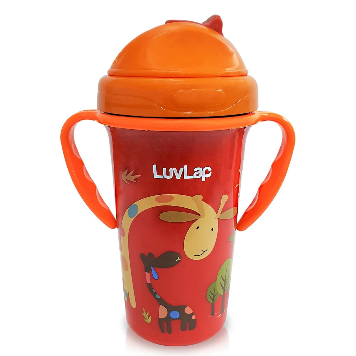 3-in-1 Bpa-free Silicone Training Cup With Straw Lid Handle For