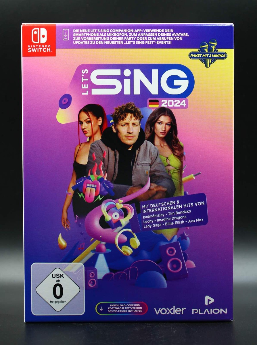 Mit Deutschen Hits Singstar Switch Nintendo Switch Singstar Mit