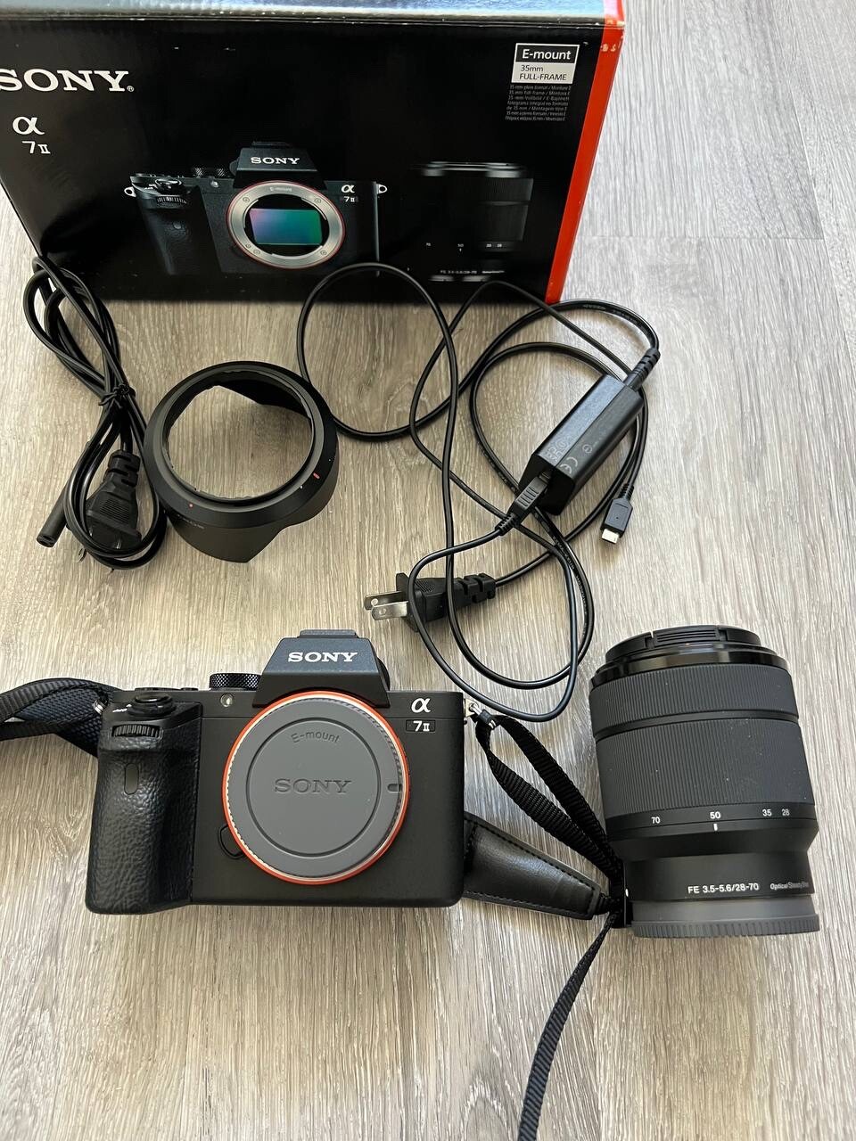 Sony Alpha a7IIK Mirrorless Digital Camera with 2870mm Lens eBay