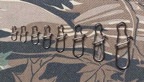 New 20mm Safety Clip Hook Snap Links Swivels Quick Change Fishing Tackle Rigs - Picture 5 of 7