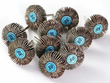 10x Flap Wheels for Dremel Rotary Tool Die Grinder Paint Rust Sanding Polishing
