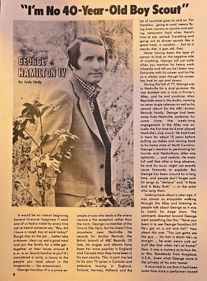 1979 Country Singer George Hamilton IV