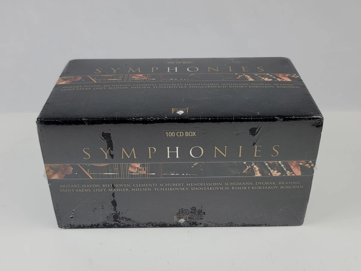 Factory Sealed 226 Symphonies - 100 CD Box Set by Brilliant Classics