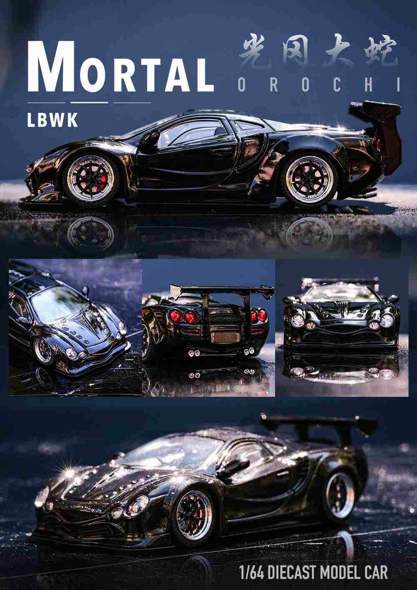 1/64 Mortal MITSUOKA Orochi LBWK Diecast Toys Car Models