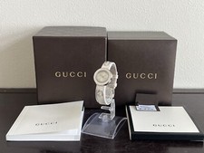 Gucci 129.5 U Play YA129515 Silver Dial Quartz Watch [ Used ]
