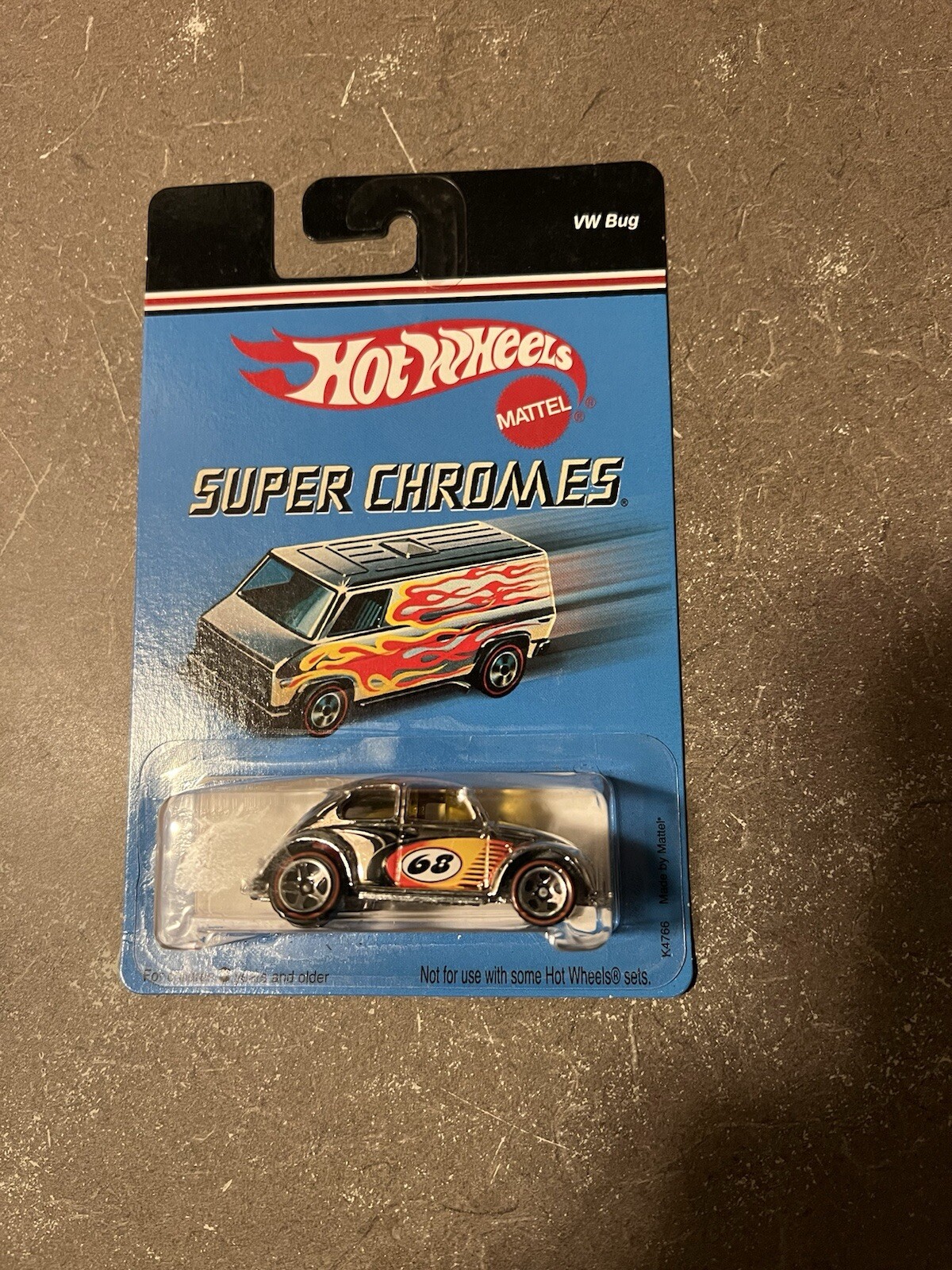 1972-2006 SUPER CHROMES Hot Wheels VW BUG (M)