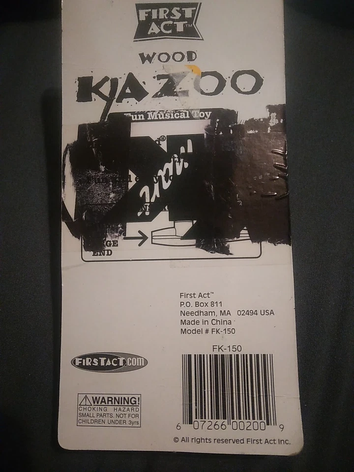 First Act Wood Kazoo - Image 2 of 2