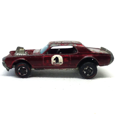 ミニカー Hot Wheels Redline Nitty Gritty Kitty Hot Wheels Redline Nitty Gritty Kitty Red 1969 Repainted Black Int