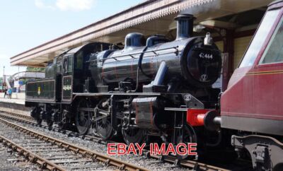 PHOTO  LMS 46464 IVATT CLASS 2MT 2-6-0 ON IT'S FIRST DAY IN TRAFFIC SINCE RETURN