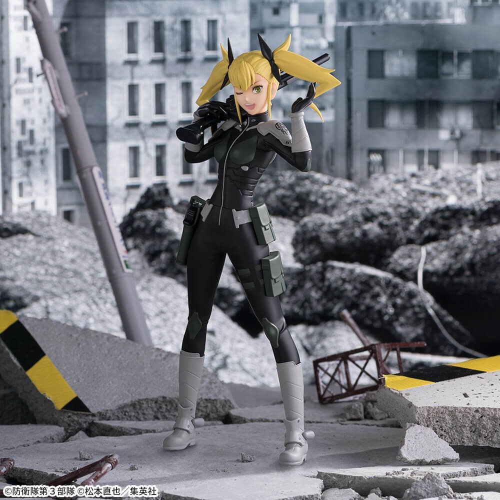 キヌジョ Kaiju No. 8 Luminasta Kikoru Shinomiya figure SEGA Direct from