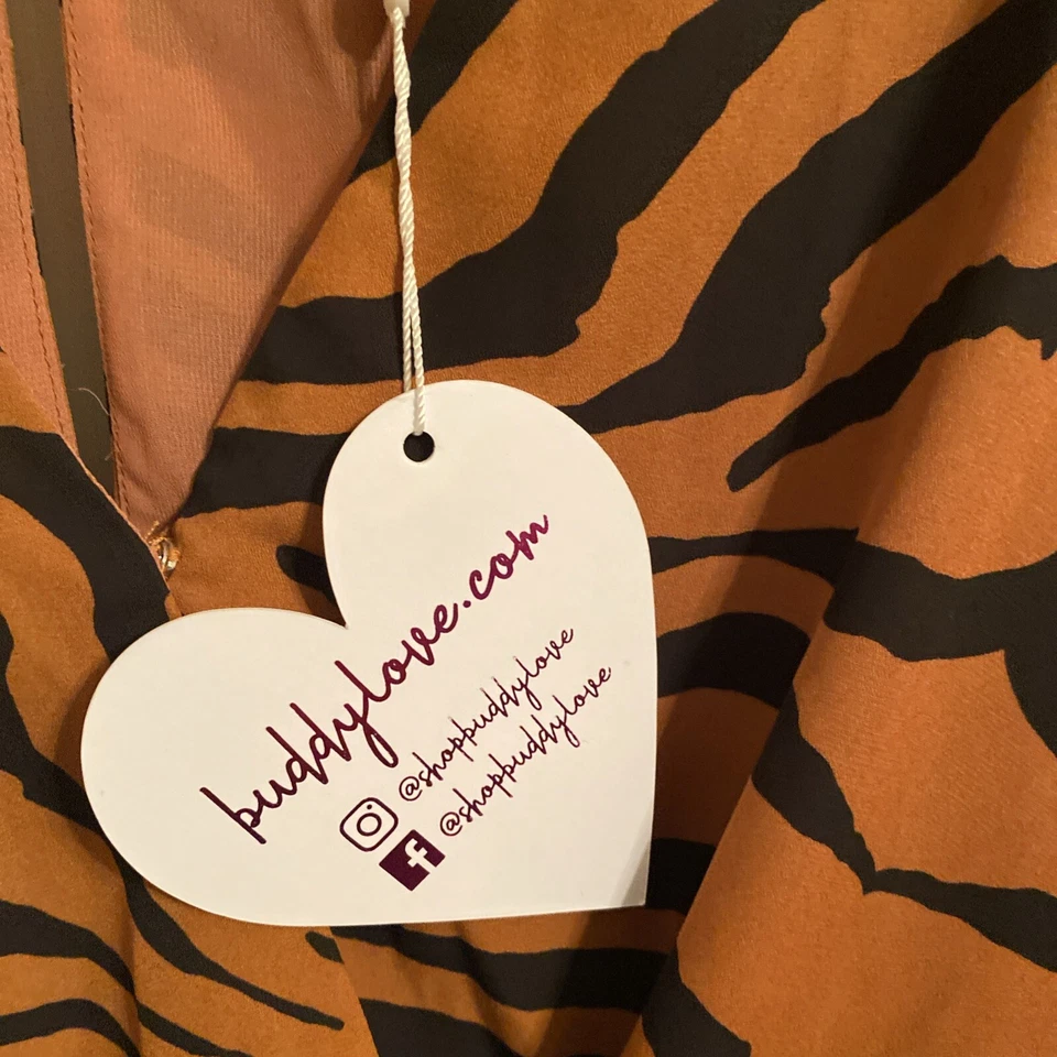 Body love Tigre Body Con Rayas Animales Talla M Foto 3 de 4