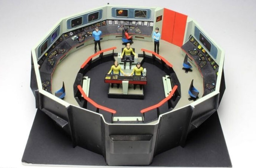 Star Trek Model USS Enterprise Bridge unmade* 1966 Show* | eBay