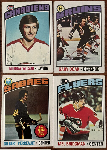 1976-77 Topps Hockey (20 Cards) "Value Set" w/ (3) "Hall of Famers & (4) Rookies - Picture 2 of 6