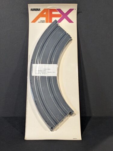 Aurora AFX No. 2519-850 9" Radius Track 2pcs Sealed Card A