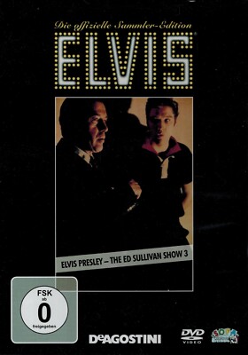 DVD MIT MAGAZIN NEU/OVP - Elvis Presley - The Ed Sullivan Show 3