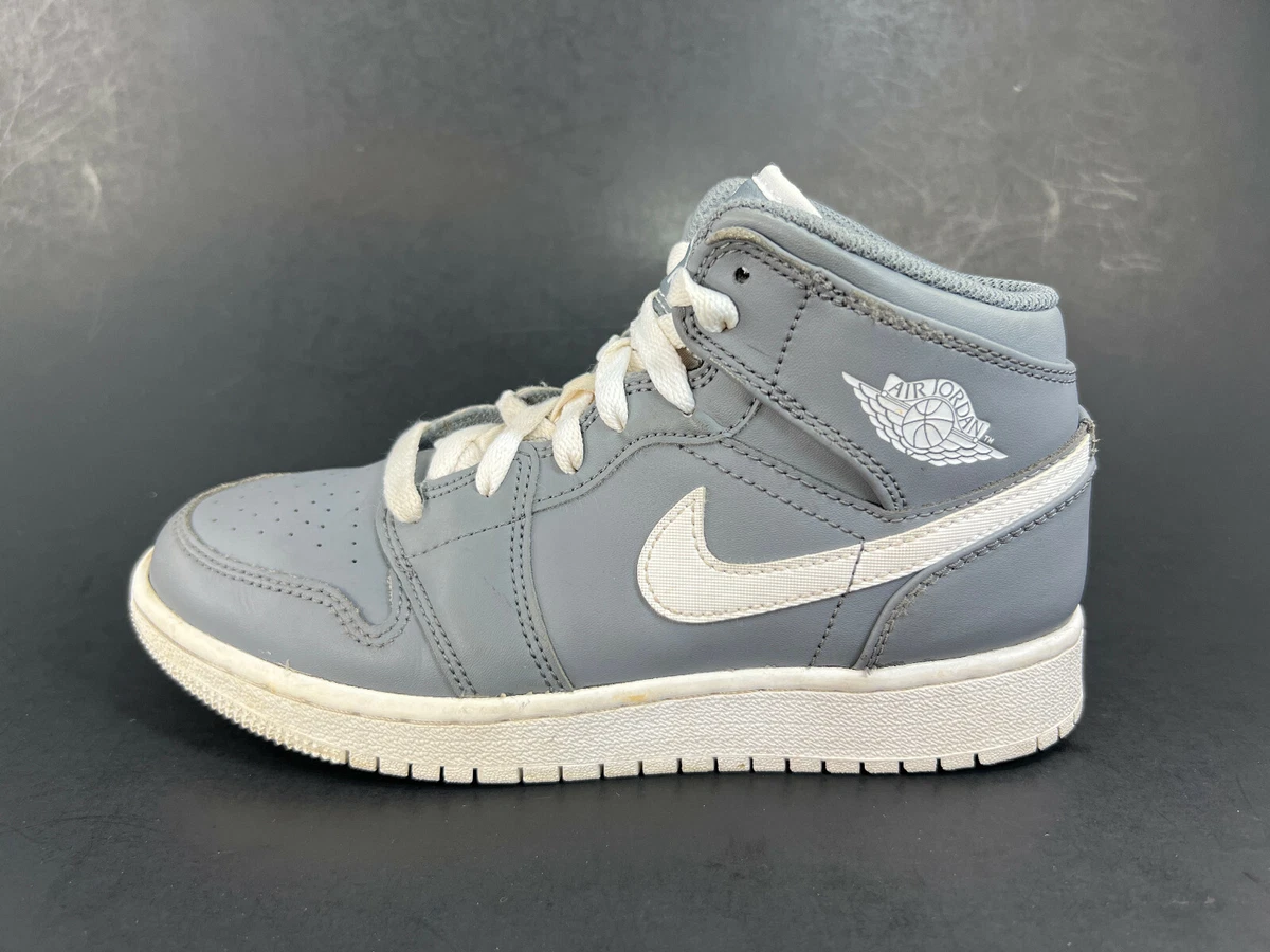 Jordan 1 mid cool grey white cheap