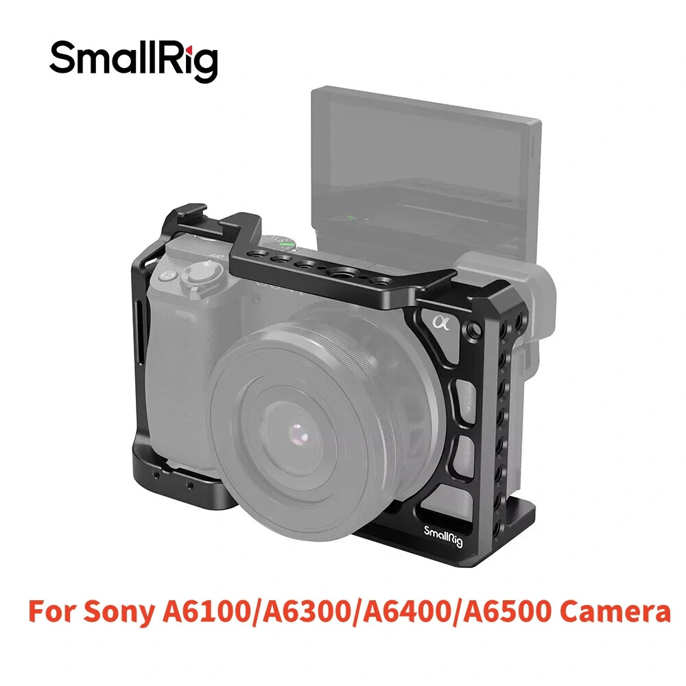 SmallRig A6400 A6100 Cage for Sony A6100/A6300/A6400/A6500 Camera 