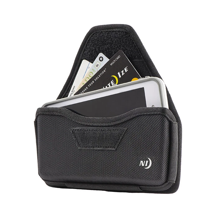 Rugged Hard Shell Holster Pouch Horizontal Fits LG V40 ThinQ Otterbox Case On NI - Image 2 of 4