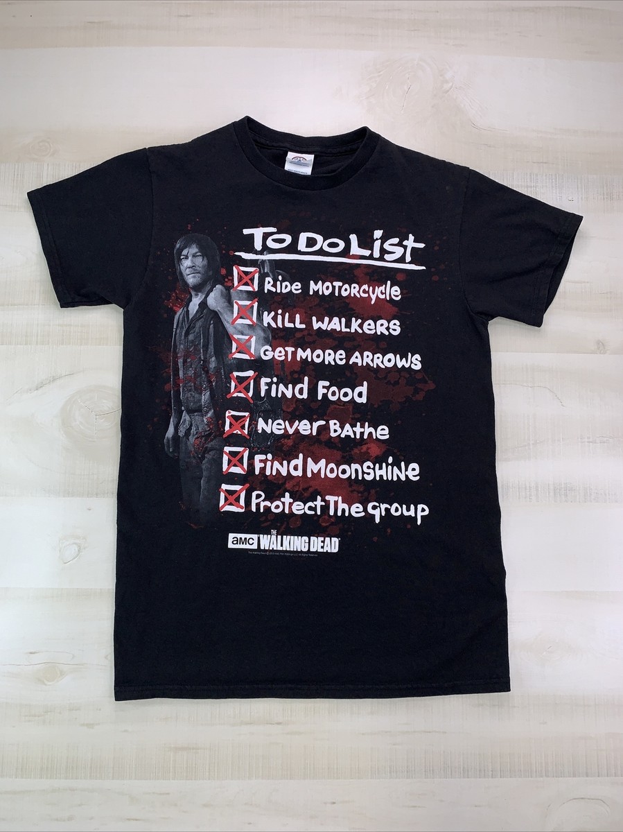 Walking Dead Daryl Dixon Moonshine T-Shirt – Zombie Apocalypse Fan Tee, 100% Cotton - View #7
