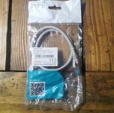 Image of DIGITUS CAT 5e SF-UTP Patch Cable, 0.5m, Network LAN DSL Ethernet Cable, PVC, AW