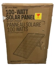 Goal Zero Boulder 100 Watt Monocrystalline Solar Panel