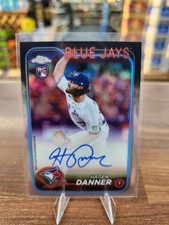2024 Topps Chrome - Rookie Autographs Hagen Danner #RA-HD Refractor /499 (RC)
