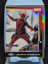 2025 Topps Chrome Deadpool - Deadpool Strikes Back Refractor 