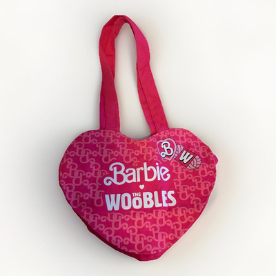 Barbie The Woobles Heart Shaped  Tote Bag NWOT From Dreamhouse Collector s Set